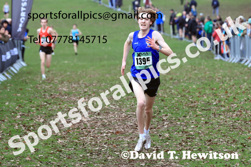 Mens Under-17s 2026 UK CAU Inter Counties Cross Country, Wollaton Park, Nottingham. Photo: David T. Hewitson/Sports for All Pics